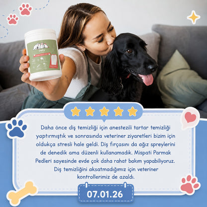 Kedi ve Köpek Diş Temizleme Parmak Pedi