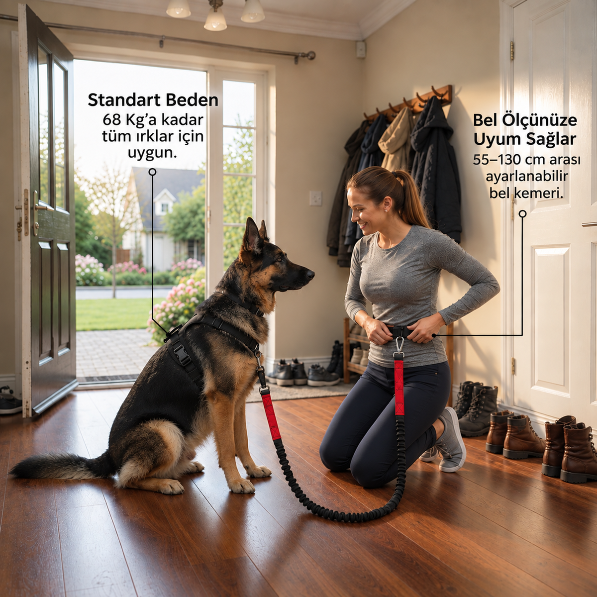 Freewalk - Eller Serbest Köpek Yürüyüş Seti