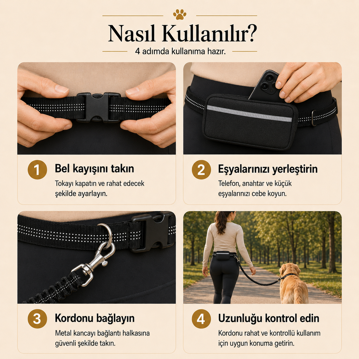 Freewalk - Eller Serbest Köpek Yürüyüş Sistemi