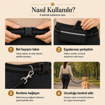 Freewalk - Eller Serbest Köpek Yürüyüş Sistemi