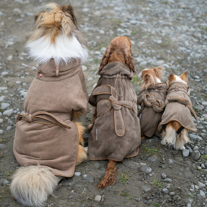 Bambu Kumaş Köpek Bornozu