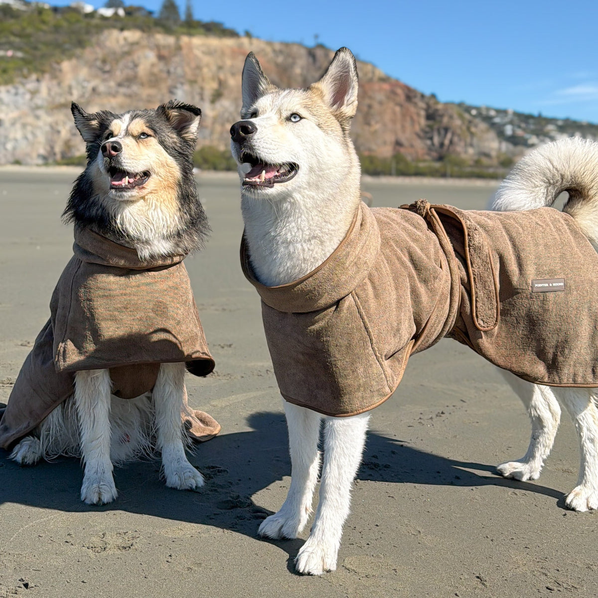 Bambu Kumaş Köpek Bornozu