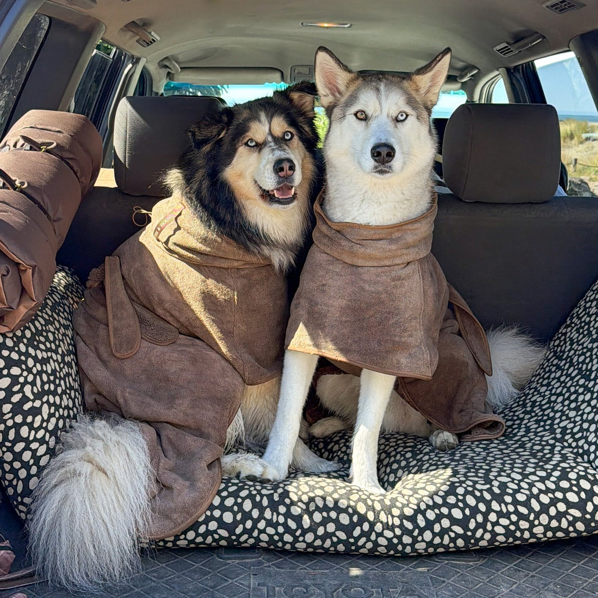 Bambu Kumaş Köpek Bornozu