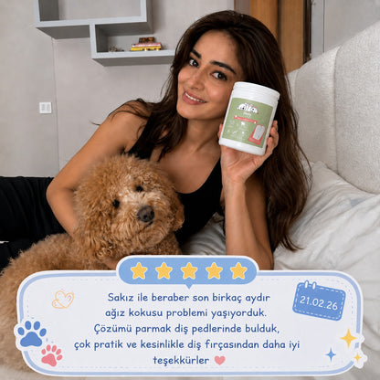 Kedi ve Köpek Diş Temizleme Parmak Pedi