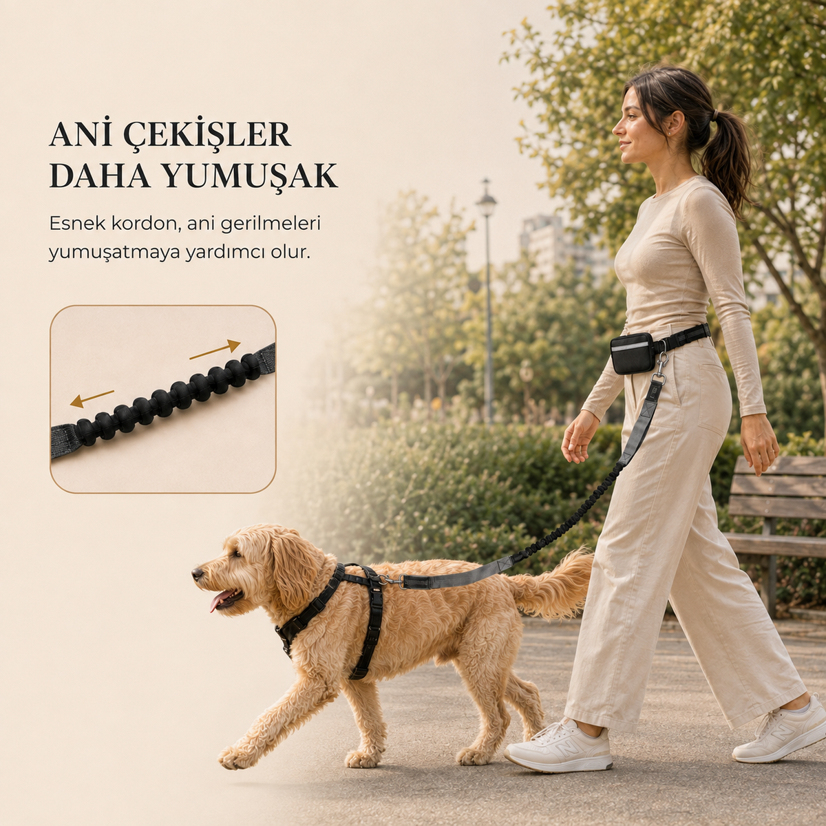 Freewalk - Eller Serbest Köpek Yürüyüş Seti